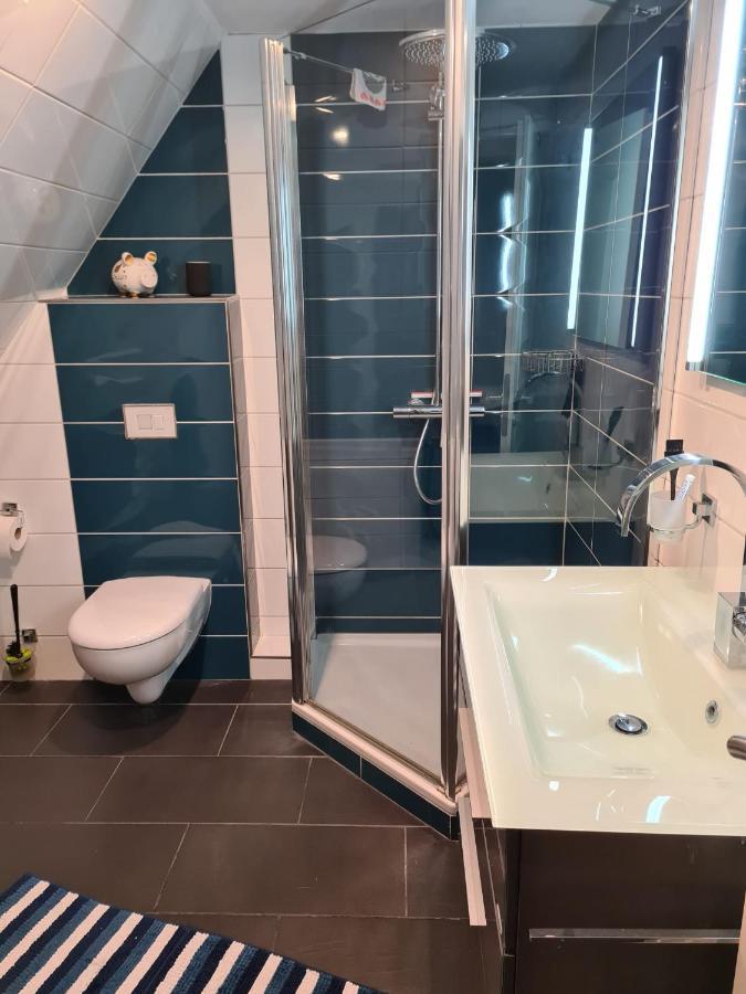 Exklusive Ferienwohnung Nahe Der Nordsee Wesselburen Luaran gambar
